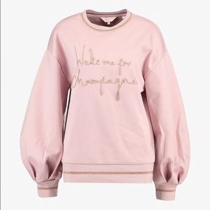 TED BAKER “Wake Me For Champagne” Sweatshirt 4 NWT